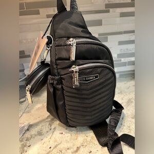 Steve Madden Baurora Black Backpack